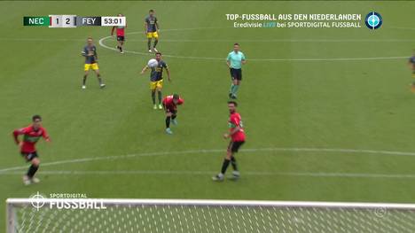 Auch wenn der Underdog Nijmegen in Führung gehen kann, setzt sich am Ende doch der Favorit aus Rotterdam klar durch.