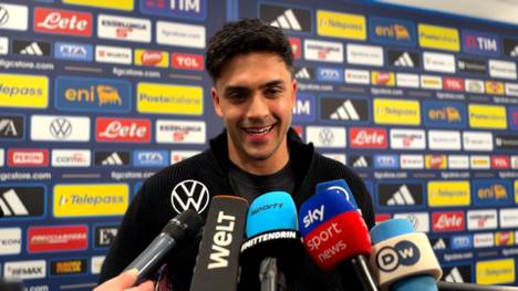 Nadiem Amiri stand als Rückkehrer direkt in der Startelf von Julian Nagelsmann. Nach dem Spiel spricht der Mainz-Profi darüber, wann er von seinem Startelfeinsatz erfahren hat. 
