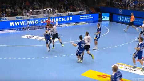 Die Highlights der Partie ThSV Eisenach - SG Flensburg-Handewitt aus der Handball-Bundesliga im Video.