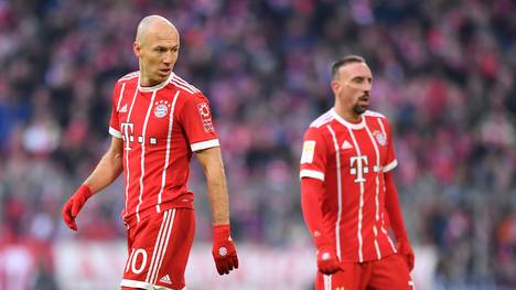 Die Verträge von Arjen Robben und Franck Ribery laufen am Saisonende aus
