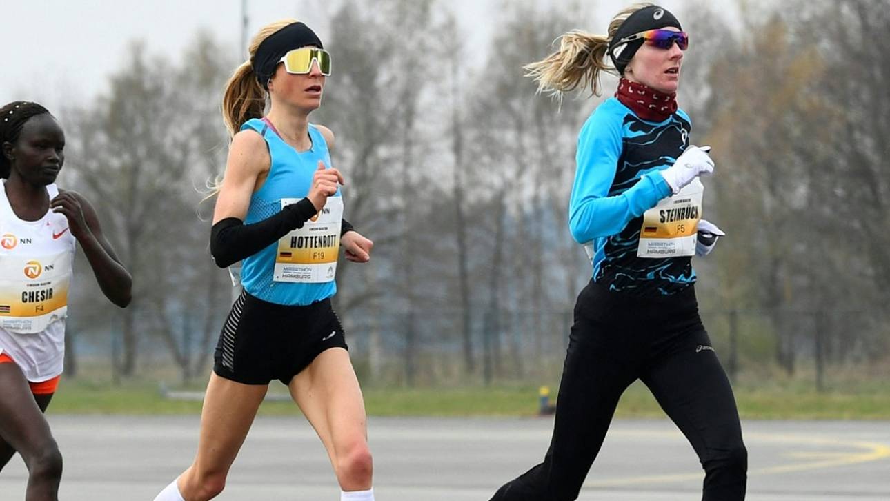 Deutsche Marathoni im Großeinsatz