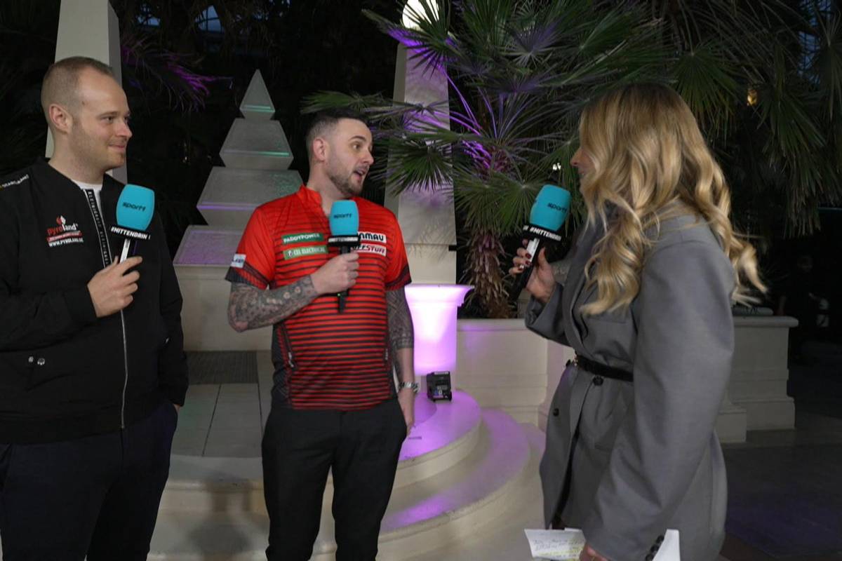 Joe Cullen spricht mit Sport1 vor seinem zweiten Match bei der Darts WM 2025 unter anderem über den Streit mit den Medien und bekommt Beistand von Sport1-Experte Max Hopp.