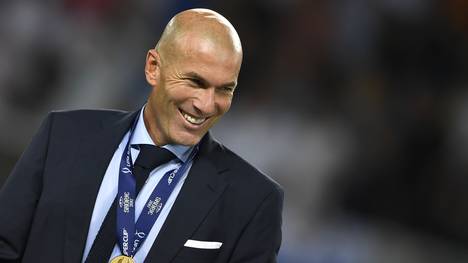 Zinedine Zidane verteidigte mit Real Madrid den Champions-League-Titel