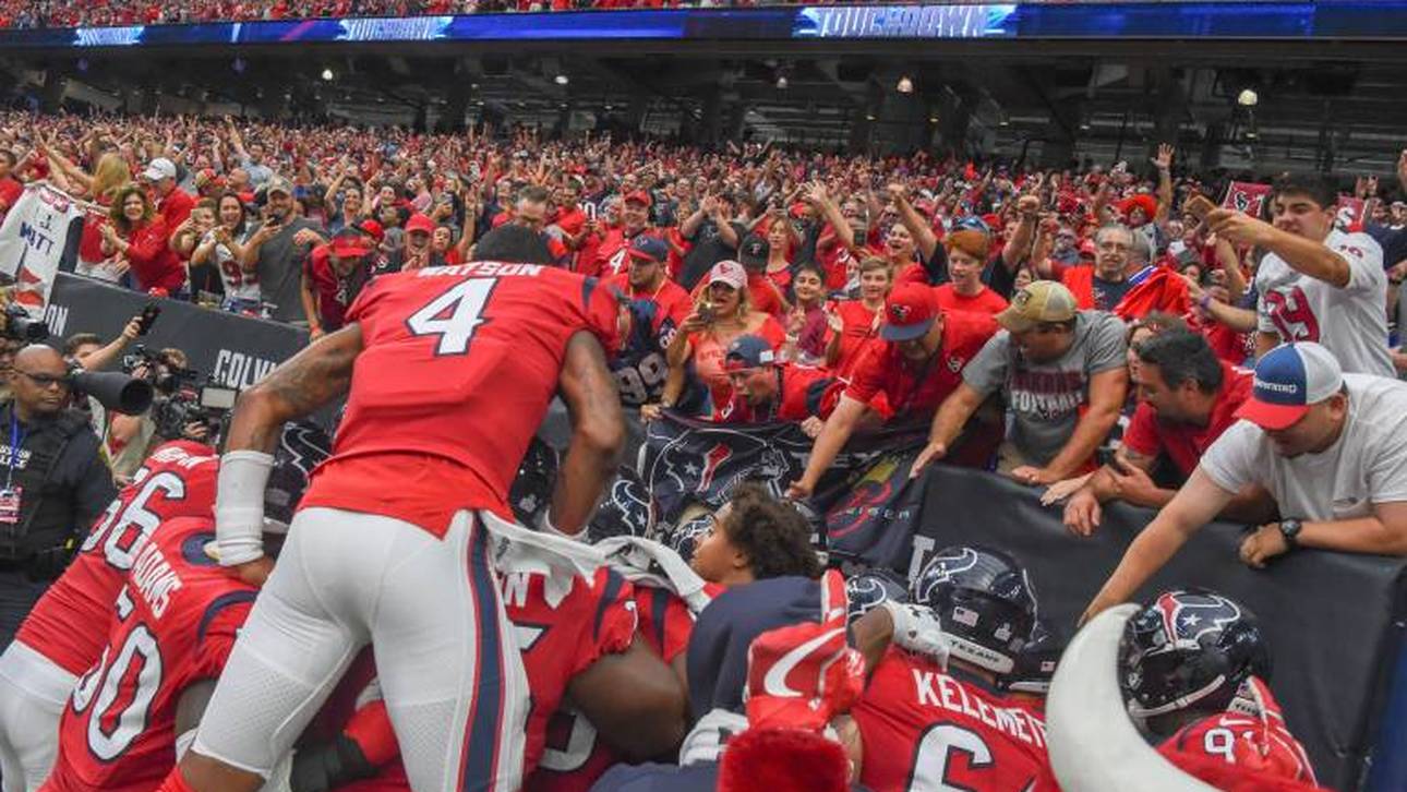 Zu seiner Anfangszeit bei den Houston Texans wurde Deshaun Watson geliebt