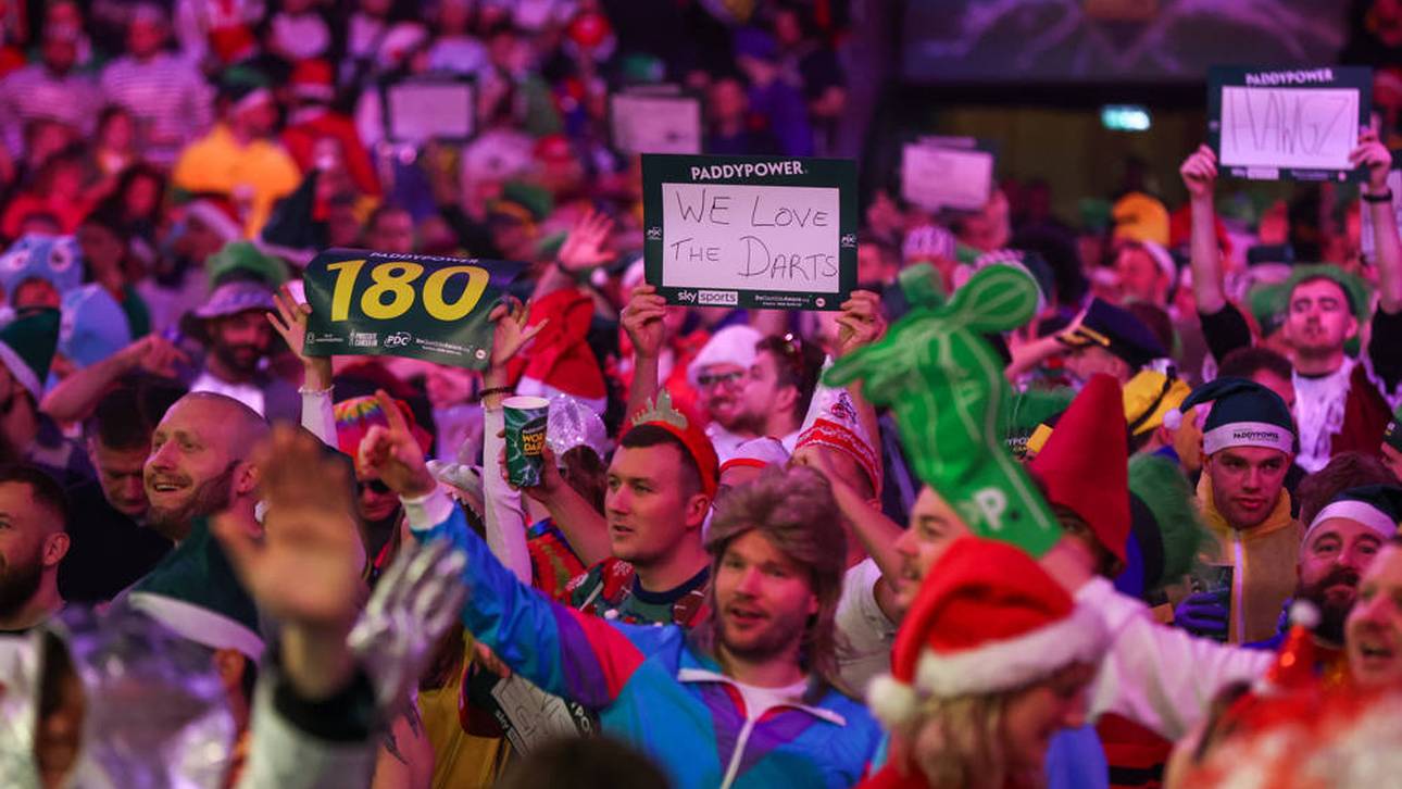 Das singen die Fans im Ally Pally