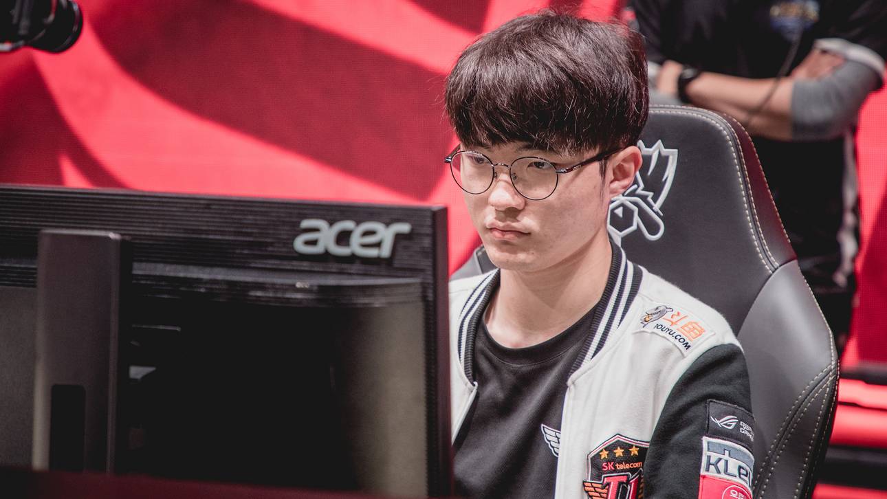 Zweite Wahl: SKT Faker auf der Bank