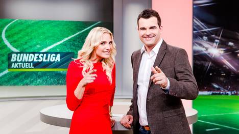 Anna Kraft und Oliver Schwesinger moderieren Bundesliga aktuell
