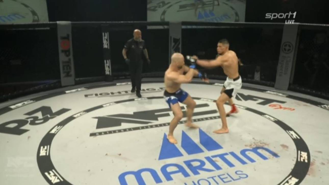 Knallharte MMA-Action auf SPORT1