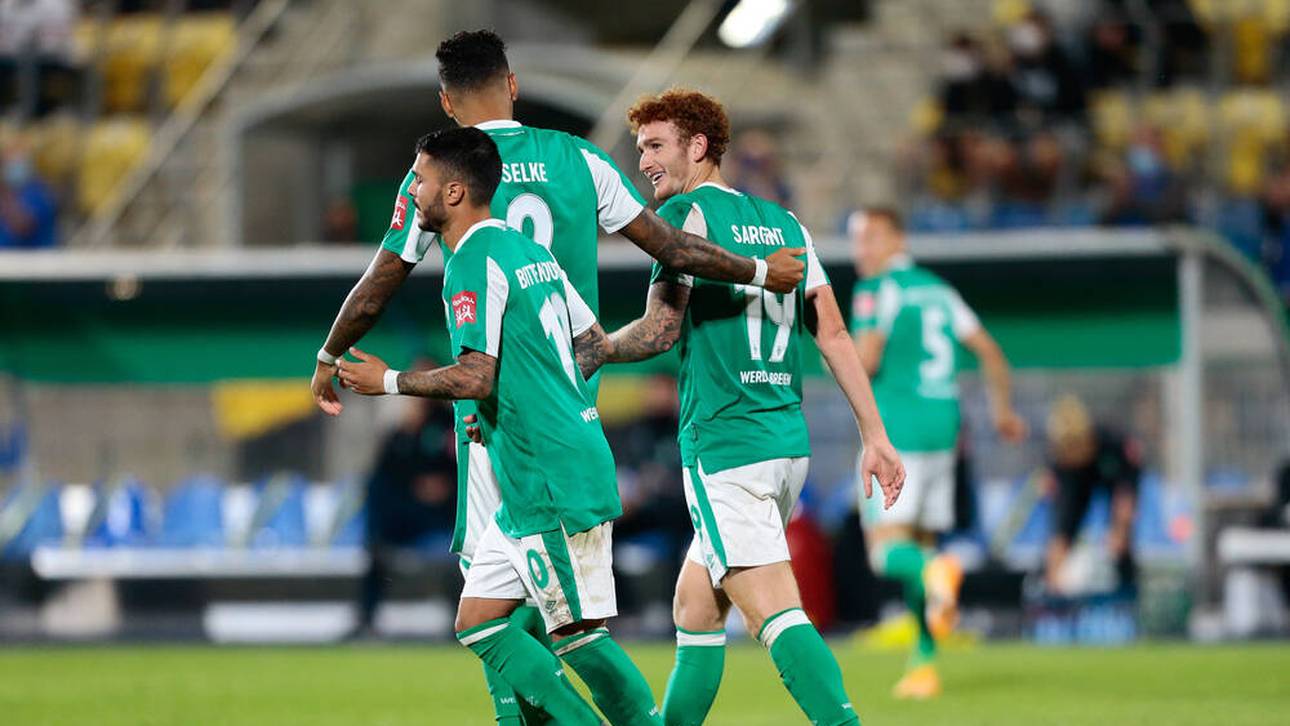 DFB-Pokal: Werder eine Runde weiter