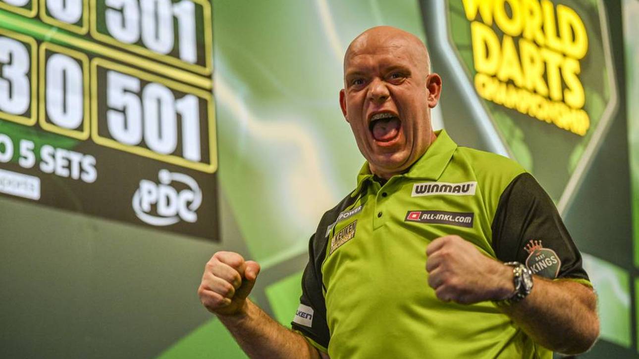 SPORT1 ERZIELT REICHWEITENREKORD BEI DER DARTS-WM 2025 – DIE HALBFINALSPIELE VON VAN GERWEN UND LITTLER HEUTE LIVE AUF SPORT1