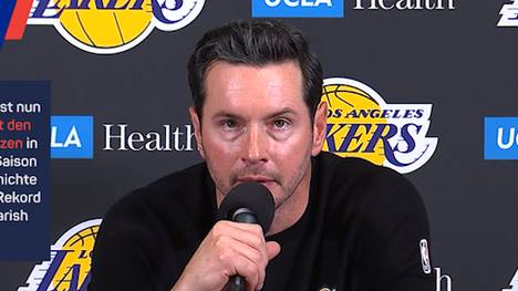 LeBron James schreibt erneut NBA-Geschichte und stellt den Rekord für die meisten Regular-Season-Einsätze auf. Nach dem Spiel scherzt Lakers-Coach JJ Redick bereits über den nächsten möglichen Meilenstein.