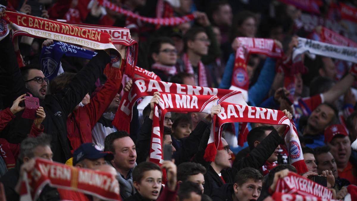 PLATZ 3 - FC BAYERN: 75.000 Zuschauer in der Allianz Arena