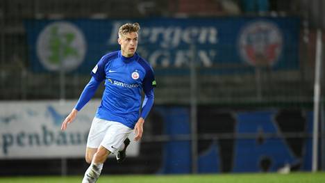 Oliver Hüsing brachte Hansa Rostock in Führung