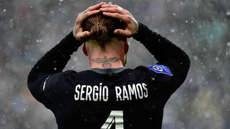 Sergio Ramos gab vergangene Woche sein Debüt für PSG