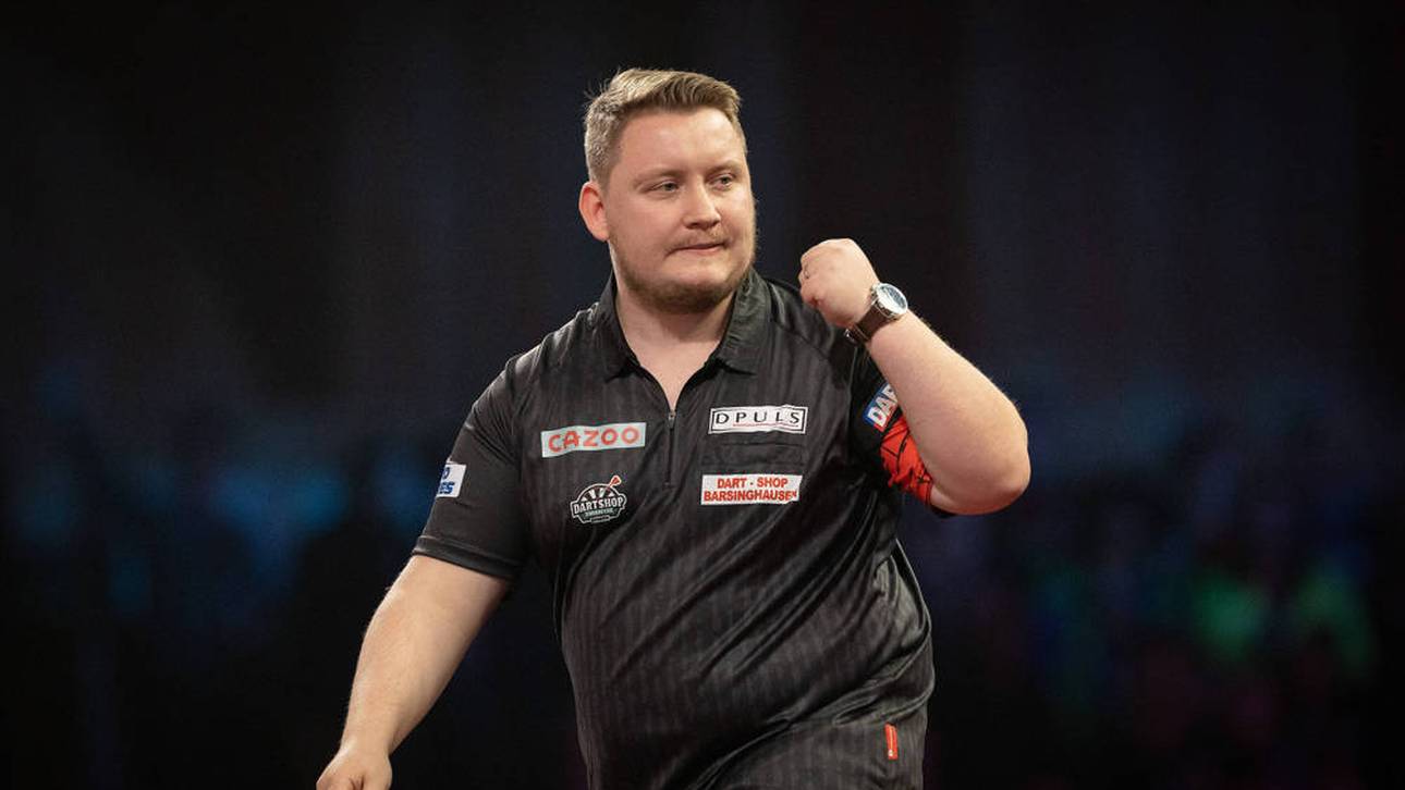 Historischer deutscher Darts-Abend