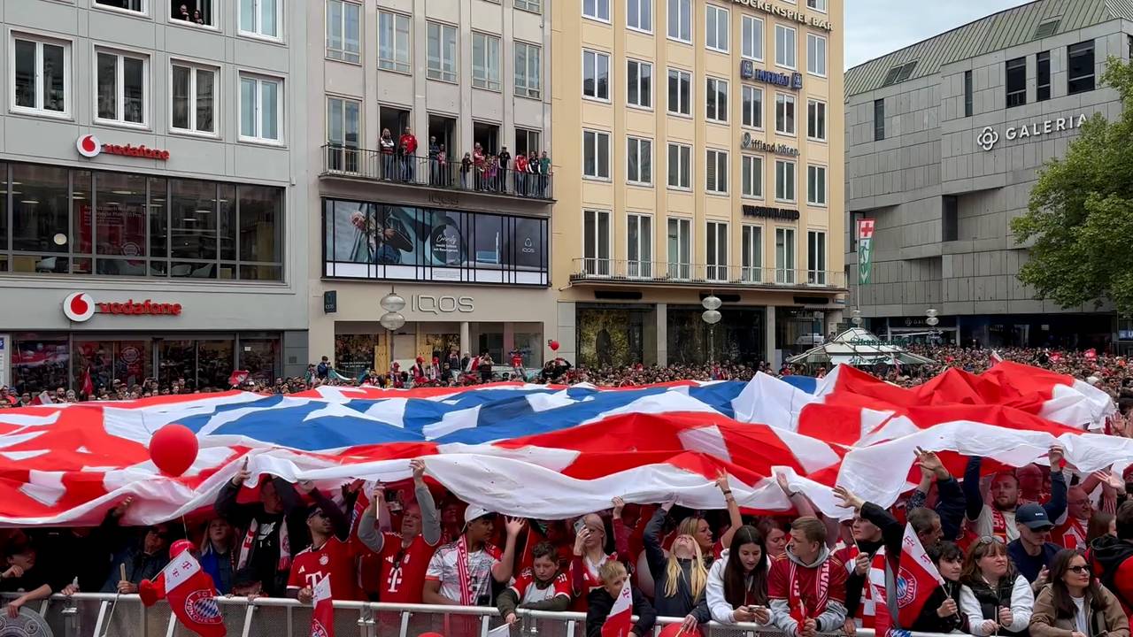 Übler 1860-Streich auf Bayerns Meisterfeier
