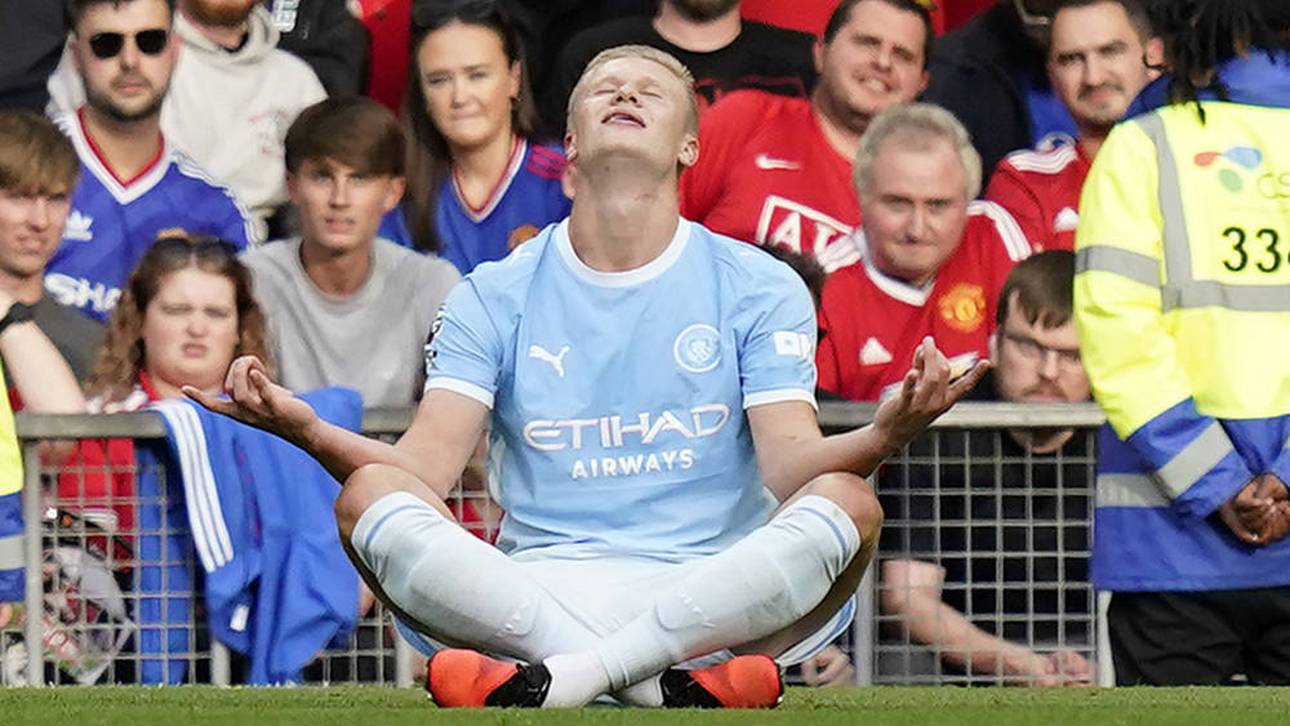 Dank Haaland! City jubelt im Derby