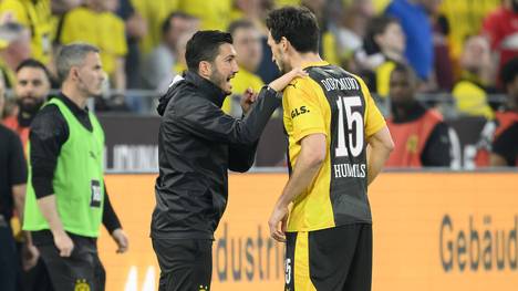 Der Wechsel von Mats Hummels von Borussia Dortmund zur AS Rom ist bislang nicht von Erfolg gekrönt. Nun äußert sich BVB-Trainer Nuri Sahin zu der Situation des Innenverteidigers.