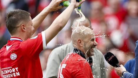 Peter Bosz bei den Feierlichkeiten