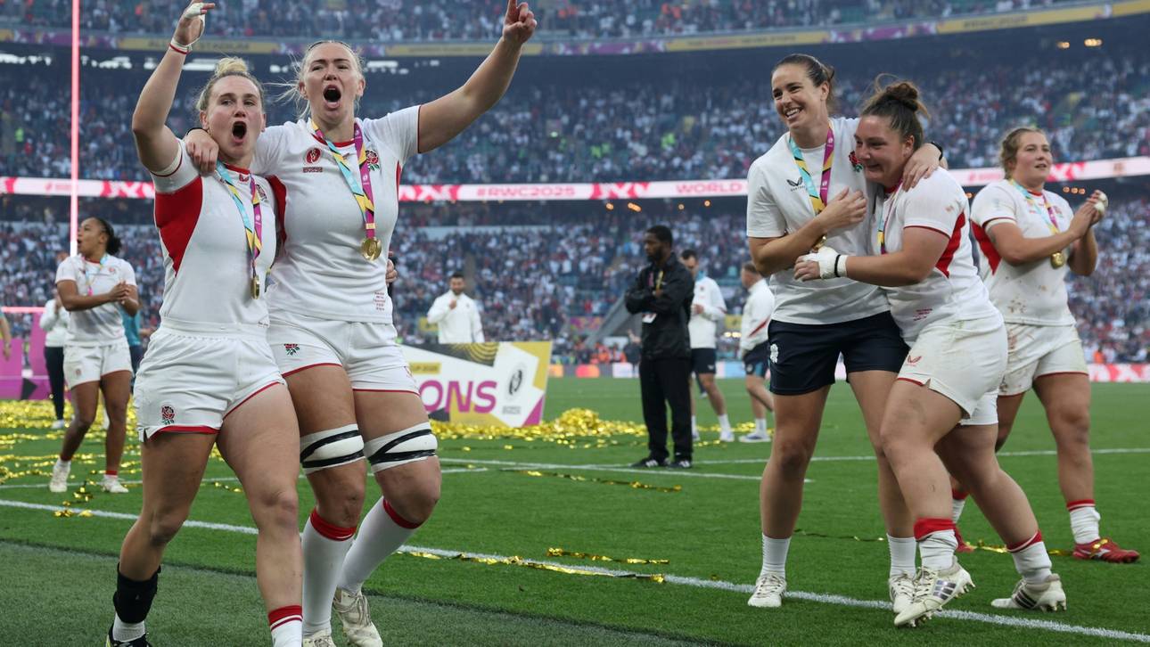 Rugby: Englands Frauen holen Titel gegen Kanada