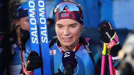 Karoline Knotten liebt den deutschen Biathlon-Star Philipp Nawrath