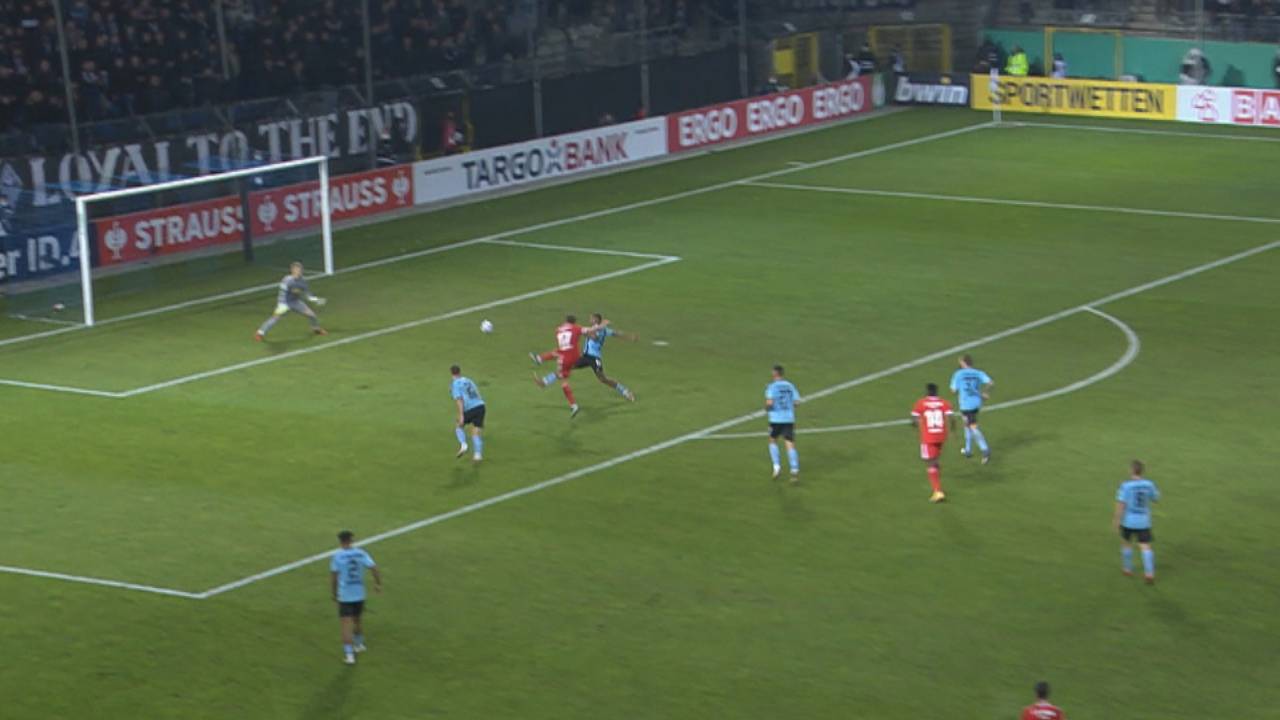 Waldhof Mannheim - Union Berlin (1:3 n.V.): Tore und Highlights | DFB-Pokal