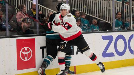 Tim Stützle konnte seine Ottawa Senators trotz eines Treffers nicht von der andauernden Niederlagenserie befreien. 