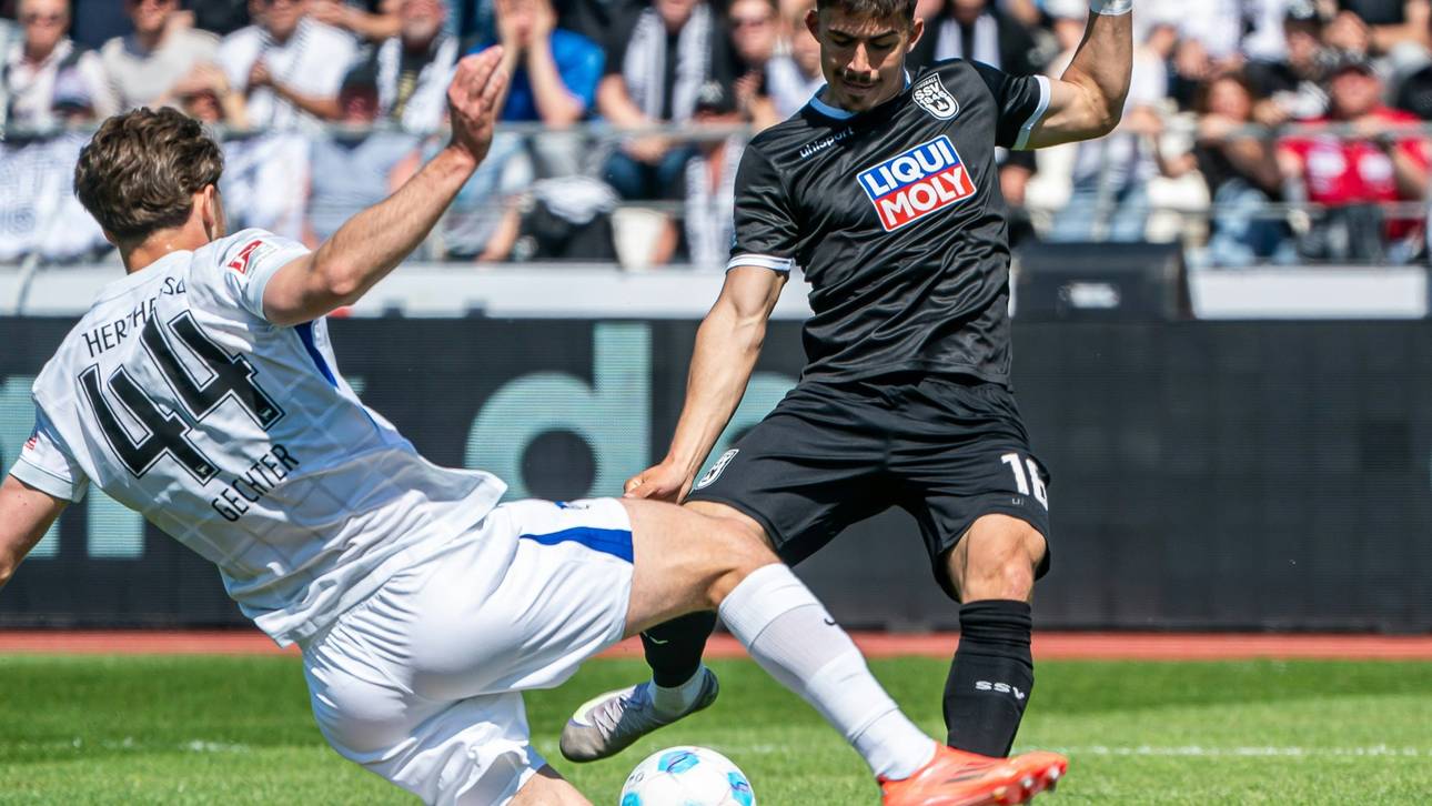 Wilde zweite Halbzeit: Hertha bezwingt Ulm