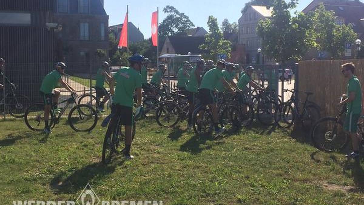 Später steht eine Radltour auf dem Programm