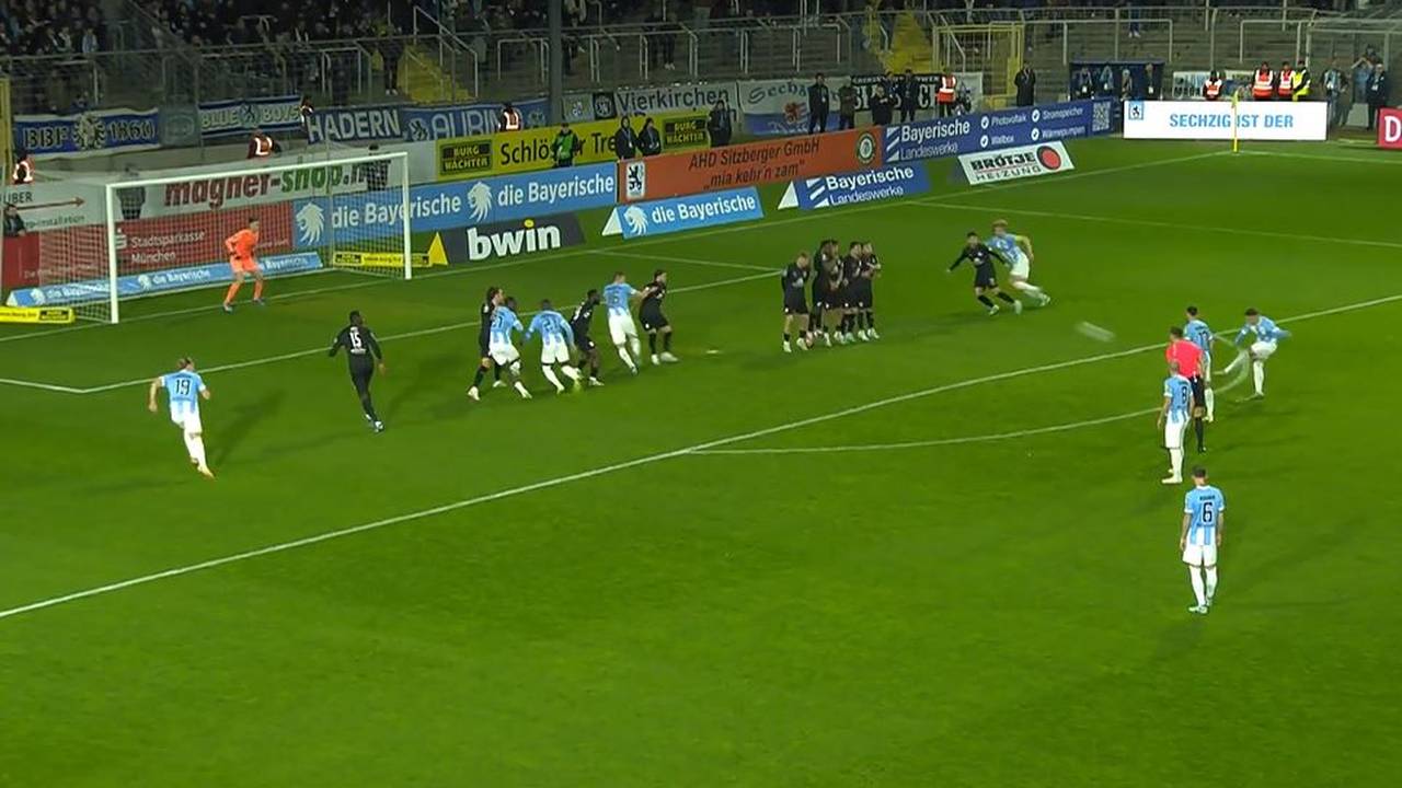 TSV 1860 München - Hallescher FC (Highlights)