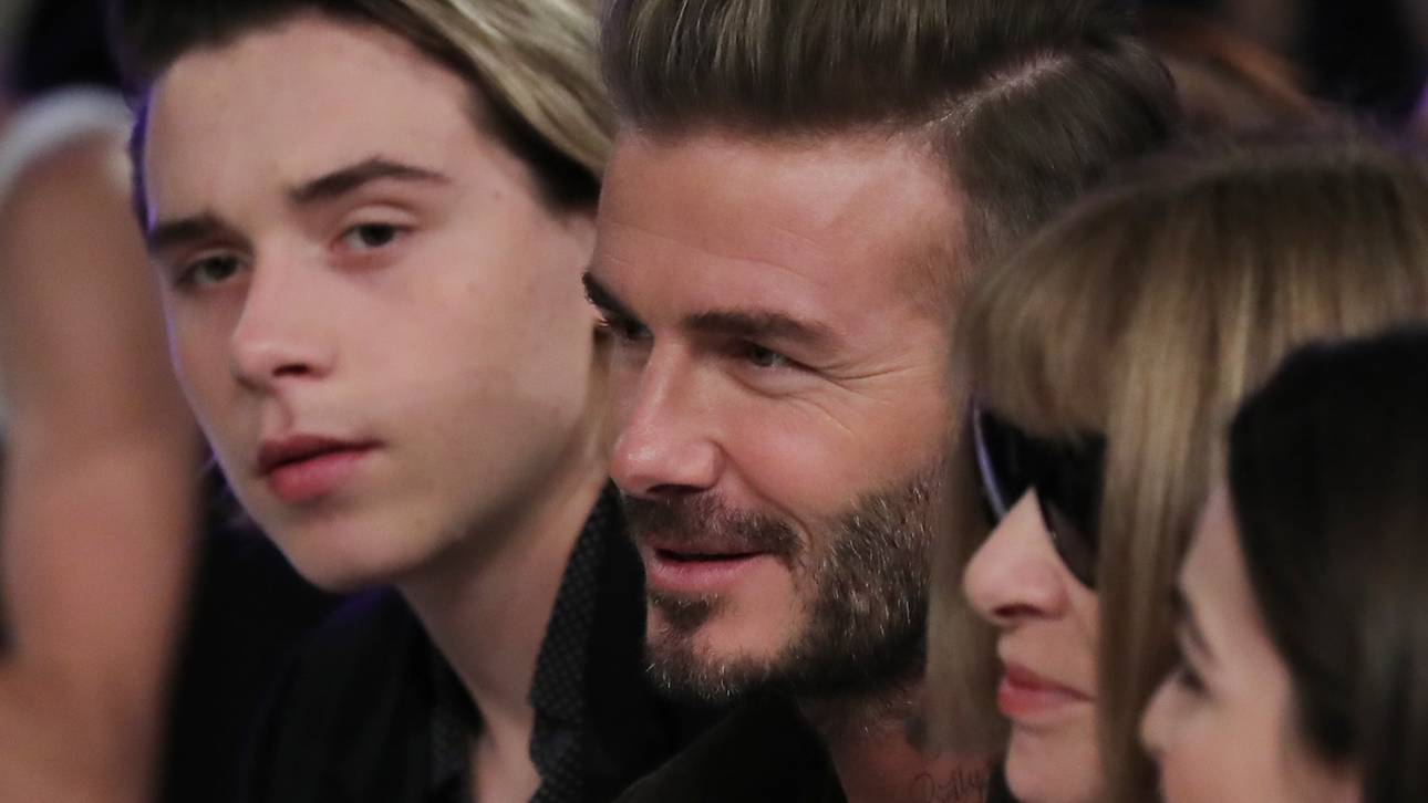 David Beckham stellt seinen Sohn bloß