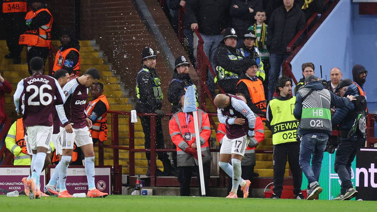 Ex-BVB-Star blutet nach Becherwurf