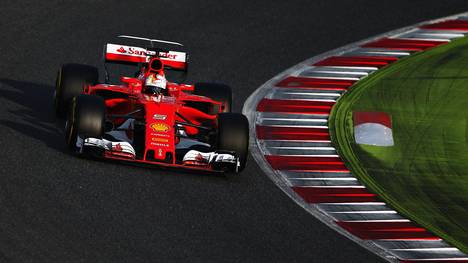 Sebastian Vettel bei den Testfahrten der Formel 1 2017 in Barcelona