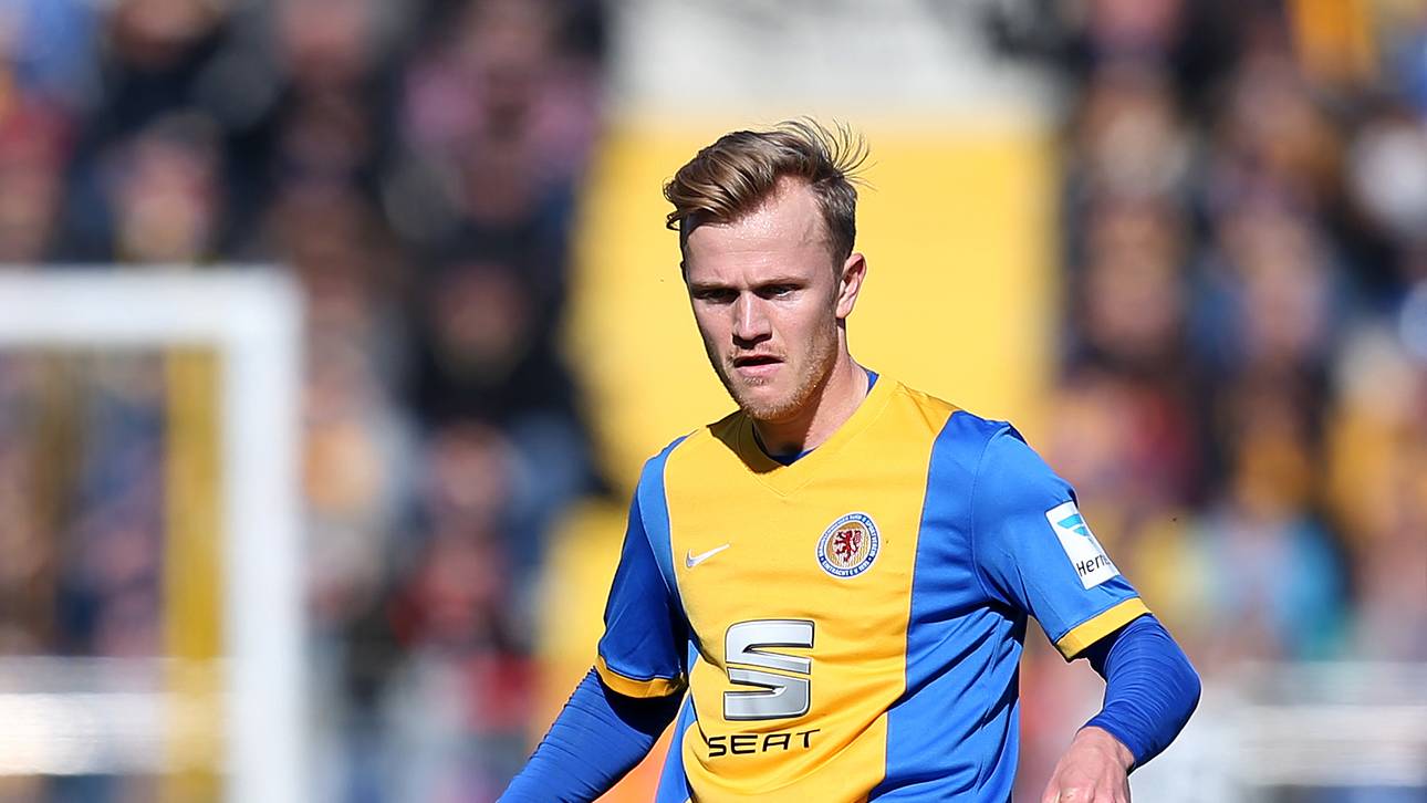 Nik Omladic erzielte das Siegtor für Eintracht Braunschweig beim SV Sandhausen