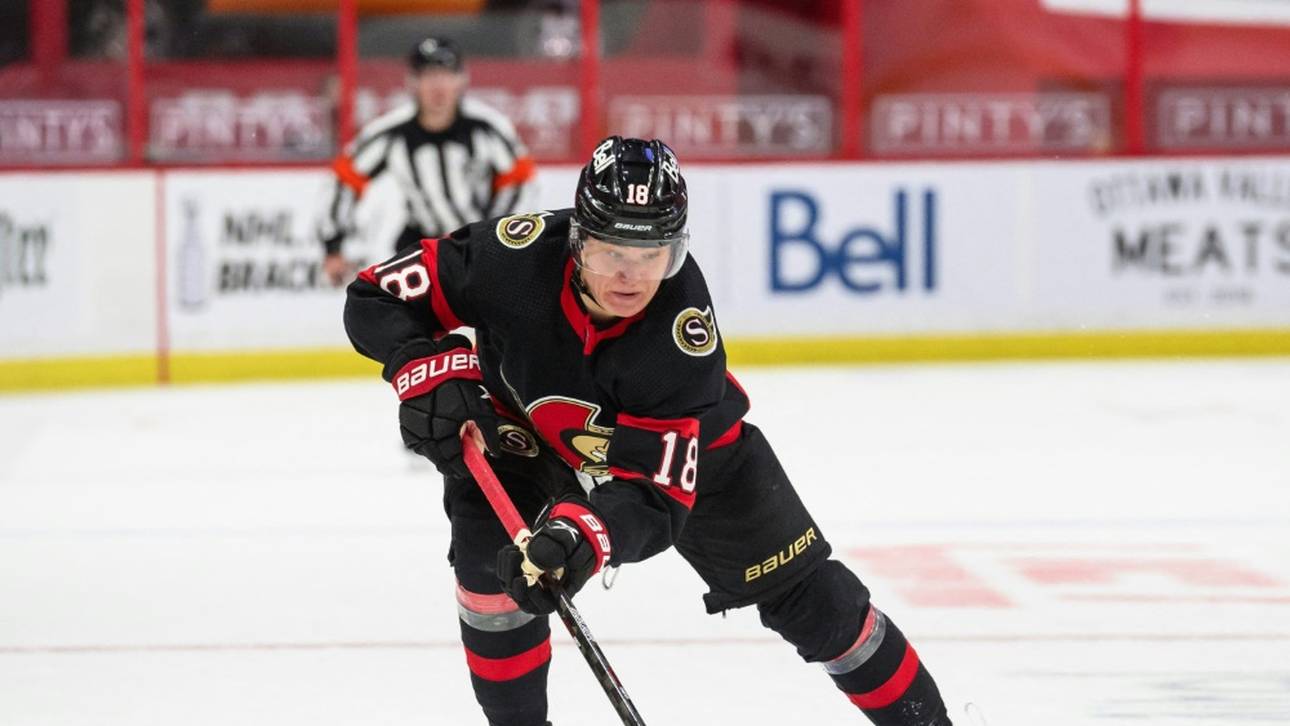 Stützle kassiert deftige Packung