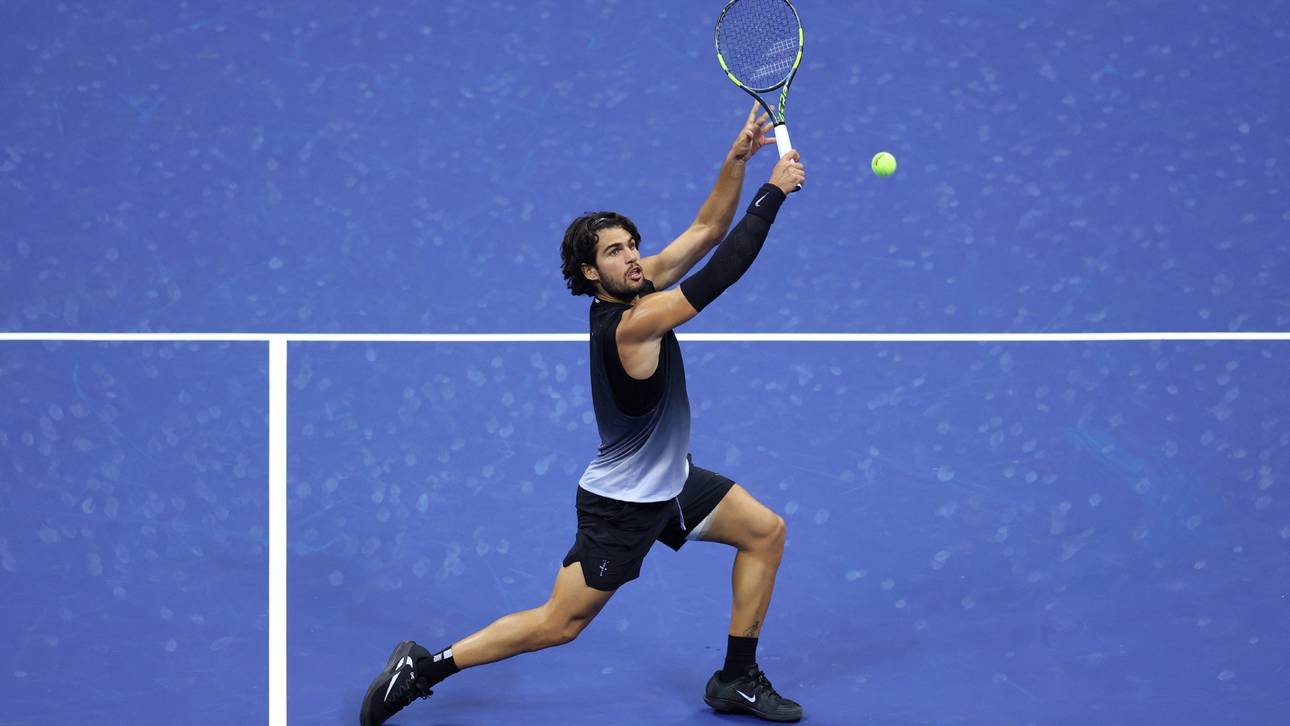 Carlos Alcaraz bei den US Open 
