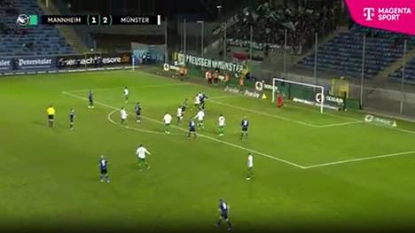 SV Waldhof Mannheim - SC Preußen Münster: Tore und Highlights | 3. Liga