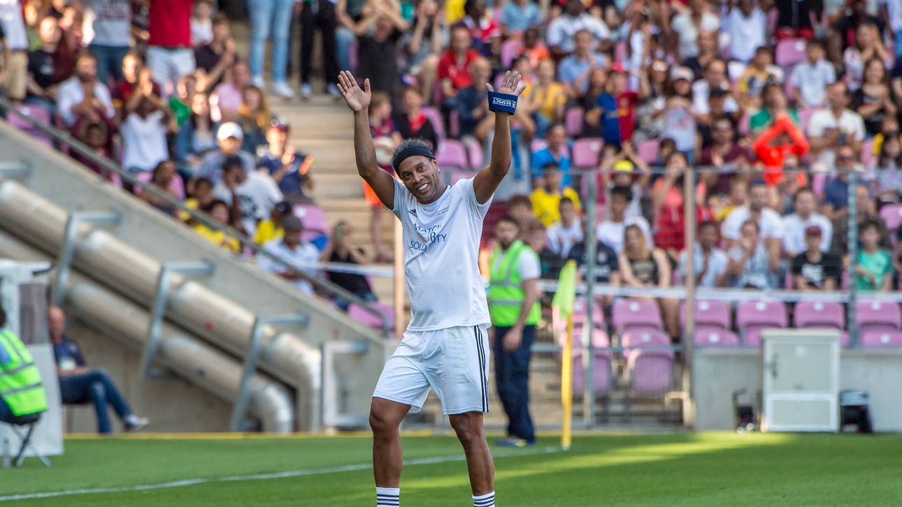 Doppelgänger vertritt Ronaldinho