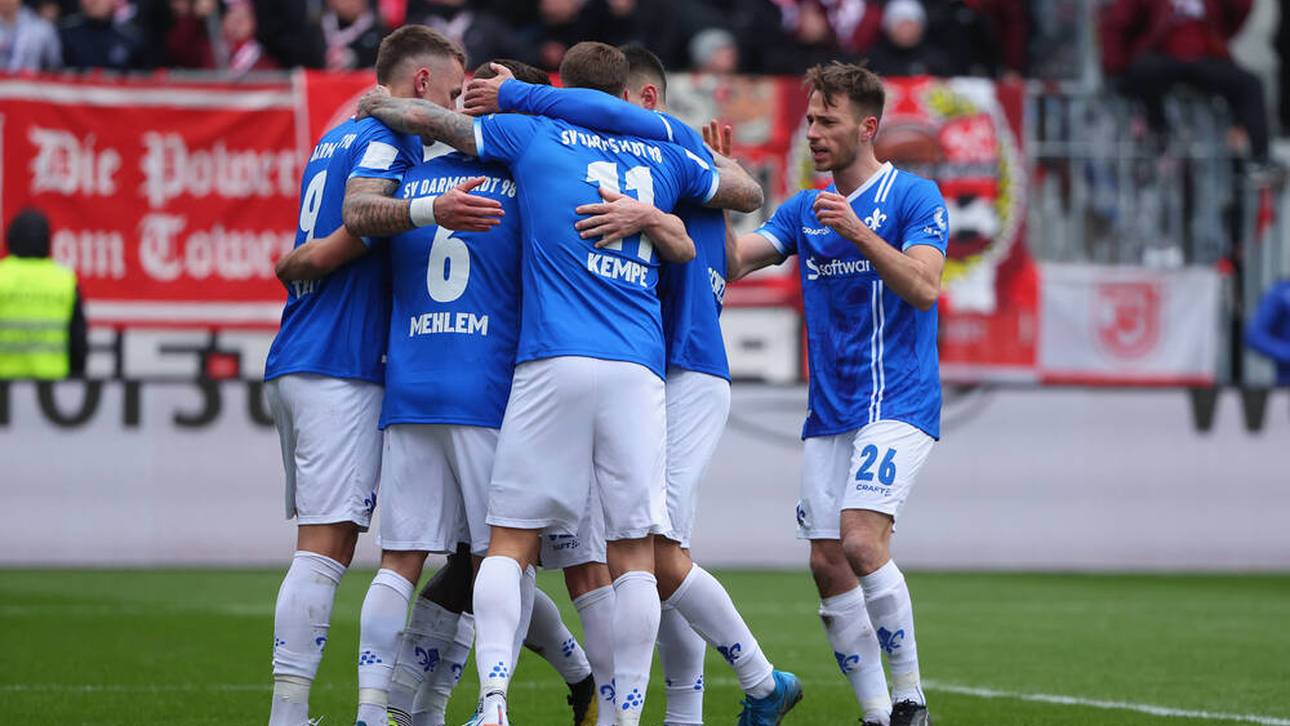 Darmstadt siegt nach Doppel-Blackout