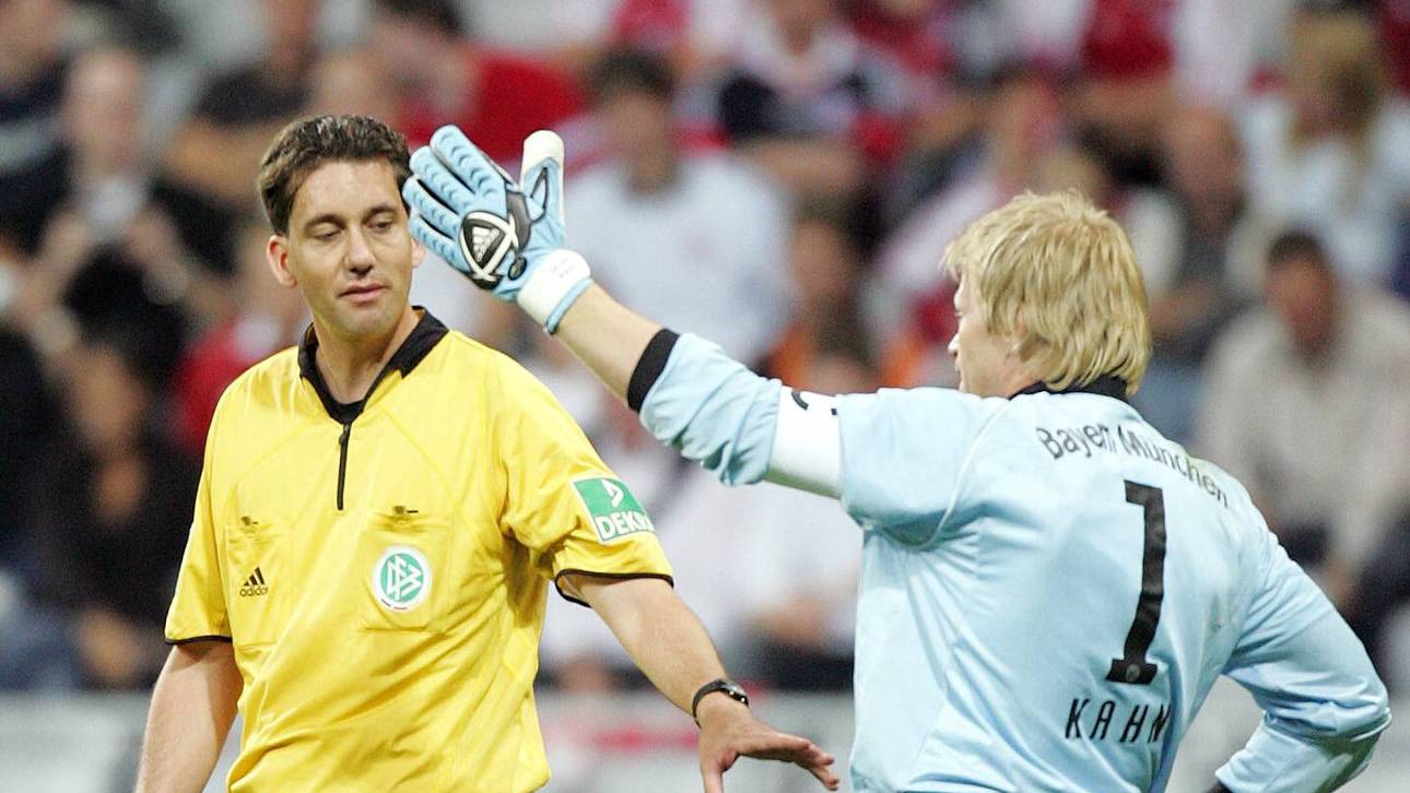 Schiedsrichter hatte Angst vor Kahn