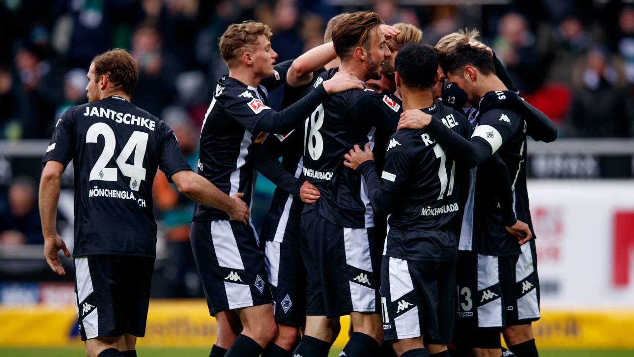 Gladbach bejubelt Last-Minute-Remis