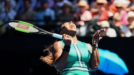 Serena Williams gewann bei den Australian Open 2017 ihren letzten Titel