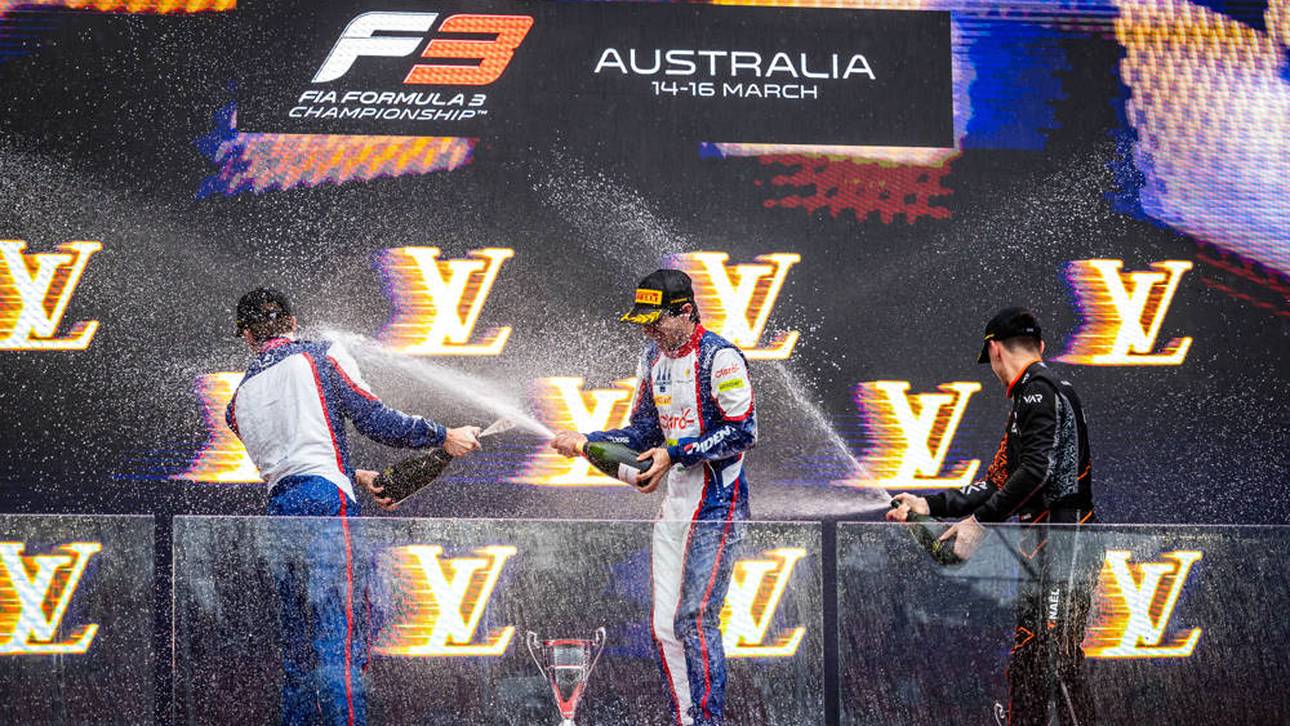 Rafael Camara gewinnt das Formel 3 Hauptrennen in Australien