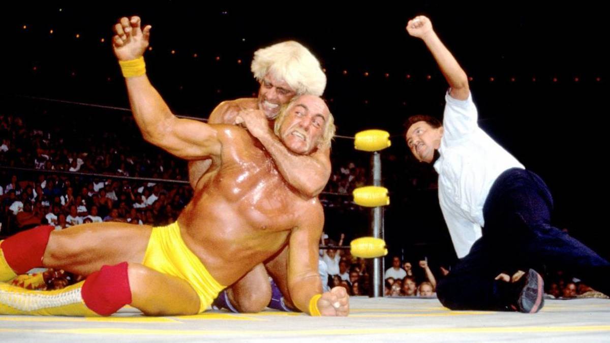 Hulk Hogan besiegte am 17. Juli 1994 bei seinem WCW-Debüt Ric Flair