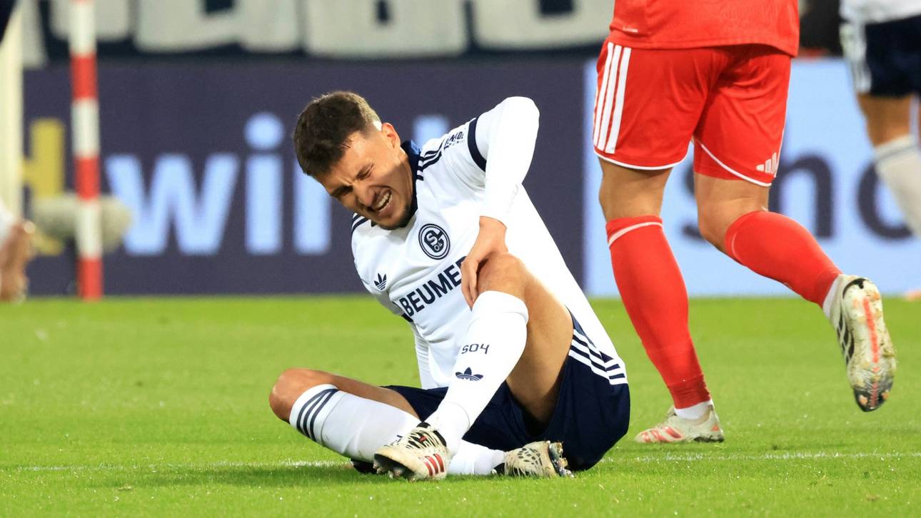 Bittere Verletzung beim FC Schalke