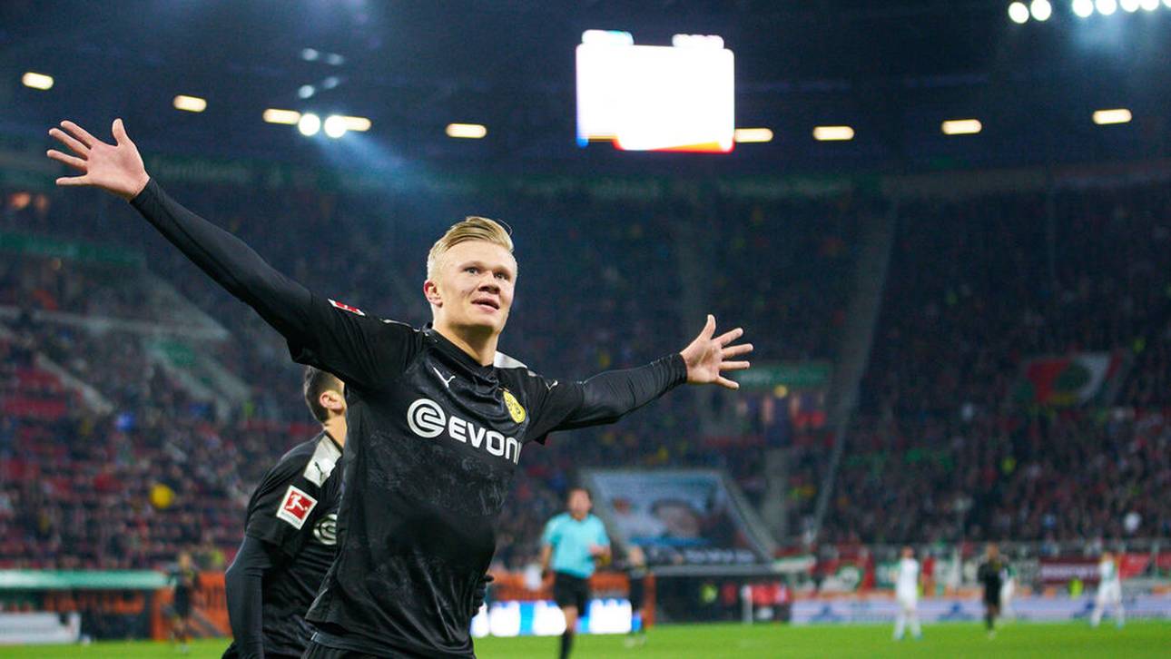 Erling Haaland erzielte bei seinem Debüt drei Treffer