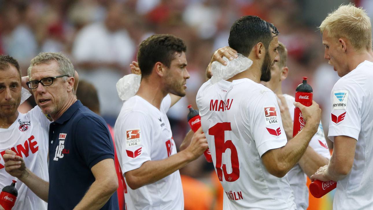 Gewitter: Spielunterbrechung in Köln