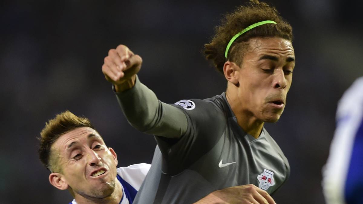 YUSSUF POULSEN: Wird für Augustin eingewechselt in der 75. Minute. OHNE BEWERTUNG