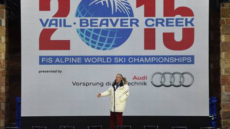 SKI-WM 2015 in Vail/Beaver Creek-Eröffnungsfeier-Gian-Franco Kasper