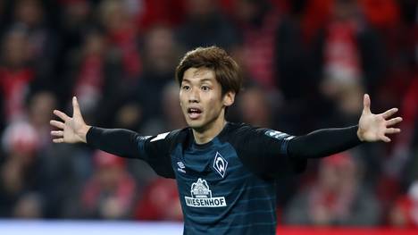 Yuya Osako von Werder Bremen machte bisher 30 Länderspiele für Japan